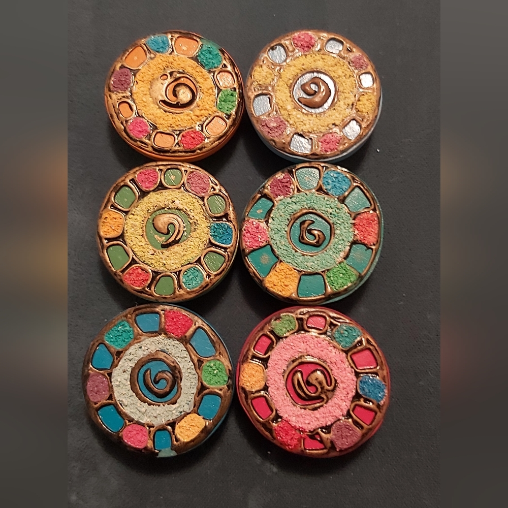 Rare! Nony New York Button Covers